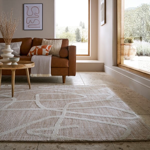 Bēšs paklājs 160x230 cm Micah – Flair Rugs-image-1