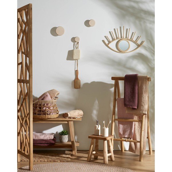 Dabīga toņa koka sienas āķi (3 gab.) Nadua – Kave Home-image-1