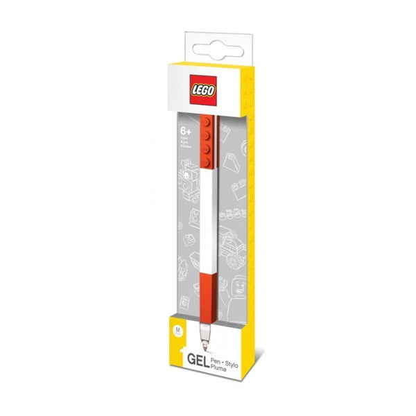 Gēla pildspalva ar sarkanu LEGO® tinti