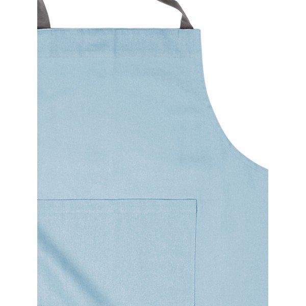 Gaiši zils kokvilnas virtuves priekšauts Tiseco Home Studio-image-2