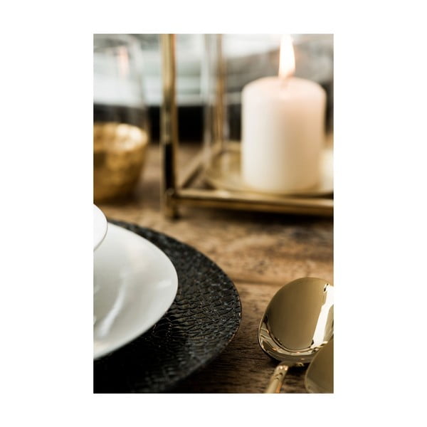 Zelta krāsas nerūsējošā tērauda galda piederumi (16 gab.) Avie – Premier Housewares-image-3