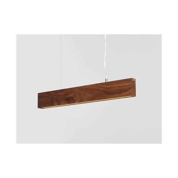 Piekaramā lampa no valriekstu koka Custom Form Line Plus L-image-1
