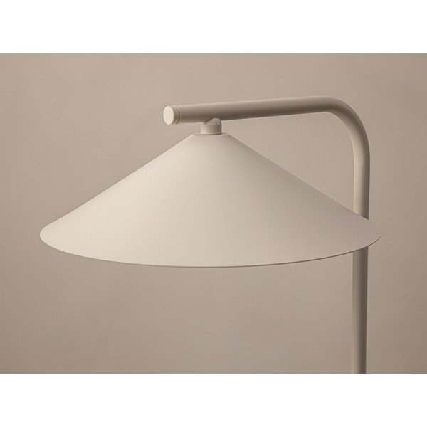 Krēmkrāsas metāla stāvlampa (augstums 160 cm) Nocte – Micadoni -image-2