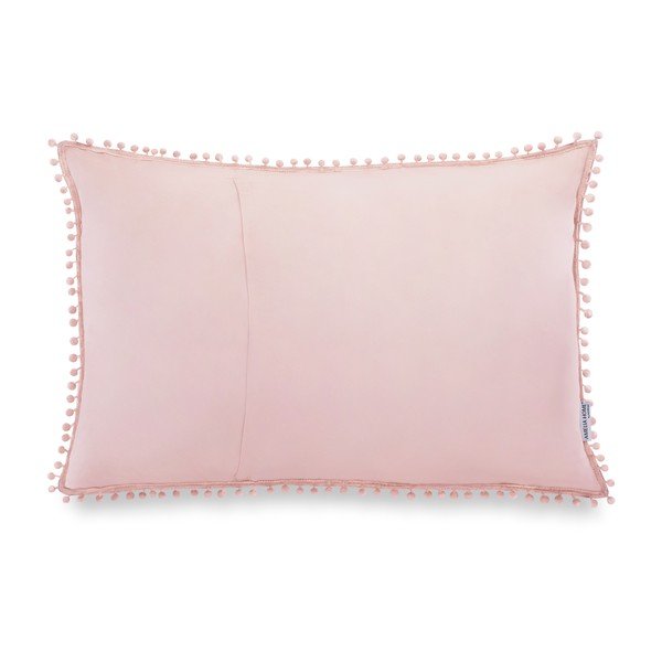 Gaiši rozā dekoratīvais spilvens AmeliaHome Meadore, 50 x 70 cm-image-1