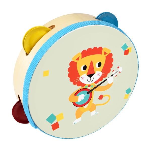 Muzikālā rotaļlieta Tambourine Animal Band – Rex London-image-3