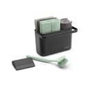 Tumši pelēks trauku mazgāšanas komplekts no pārstrādātas plastmasas SinkSide – Brabantia