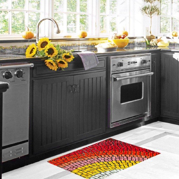 Vinila paklājs Mozaic, 52 x 75 cm-image-3