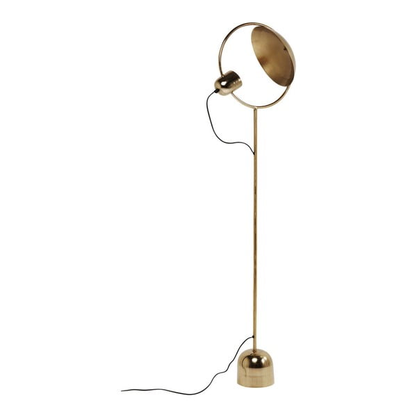 Brīvstāvoša lampa zelta krāsā Kare Design Reflektors