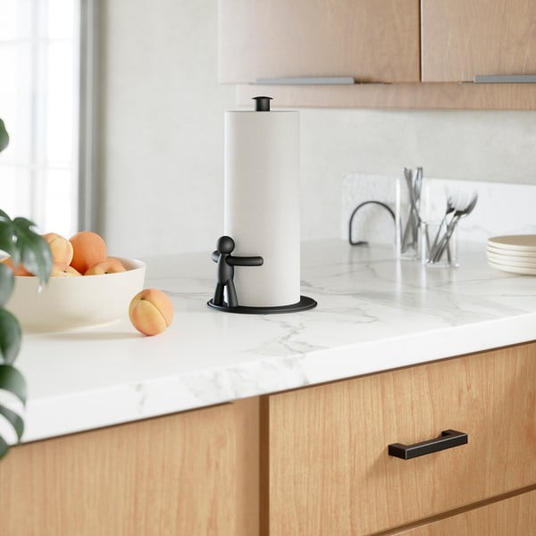 Tērauda virtuves dvieļu turētājs ø 19 cm Buddy – Umbra-image-3