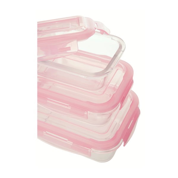 Stikla pārtikas uzglabāšanas konteineri (3 gab.) Freska – Premier Housewares-image-3
