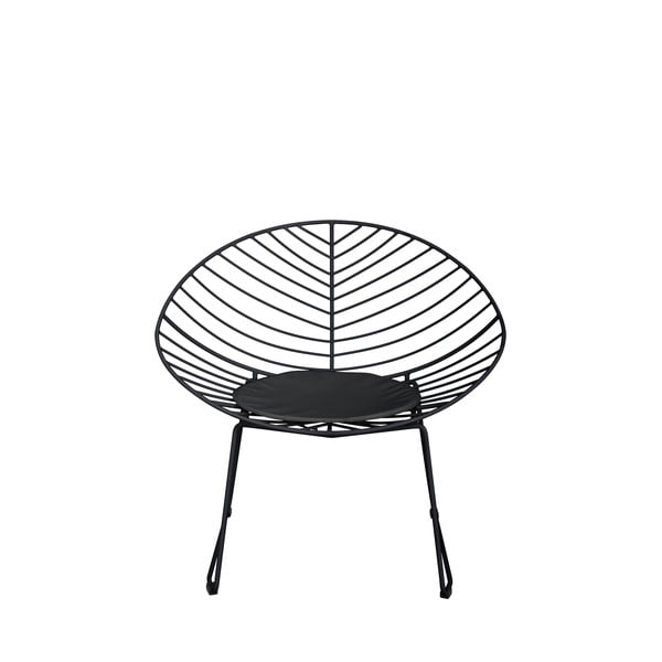 2 melnu dārza krēslu komplekts Bonami Selection Coco-image-2