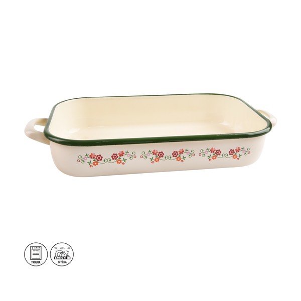 Orion Roba emaljas cepamais trauks, 37,5 x 24,5 cm-image-1