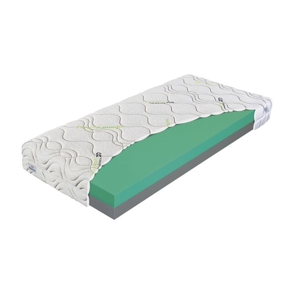 Stingrs/vidēji stingrs putu divpusējs matracis 160x200 cm Junior Lux 20 – Materasso-image-2