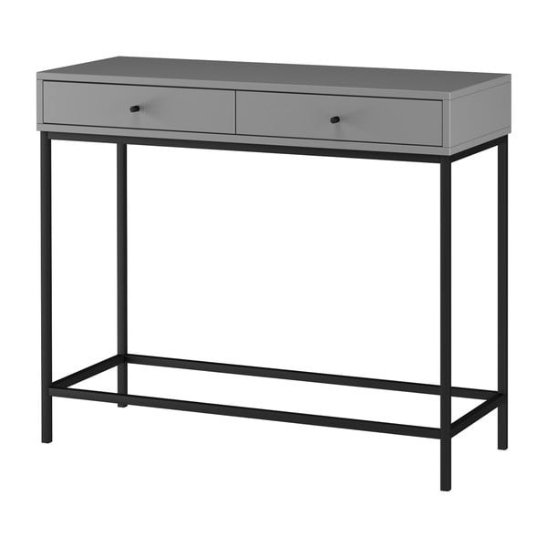 Pelēks konsoles galds 35x90 cm Celine – Støraa-image-1