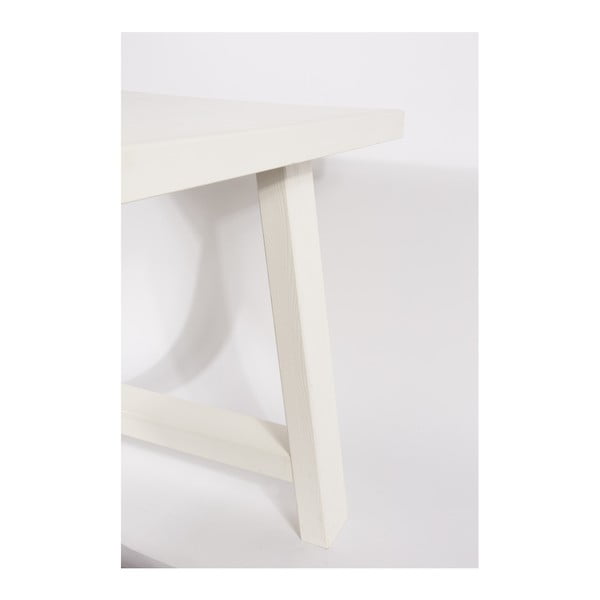 Balts Zuiver A Masīvkoka galds rāmī, 200 x 90 cm-image-3