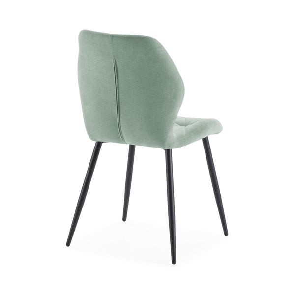 Piparmētru zaļi pusdienu krēsli (4 gab.) Luna – Marckeric-image-4