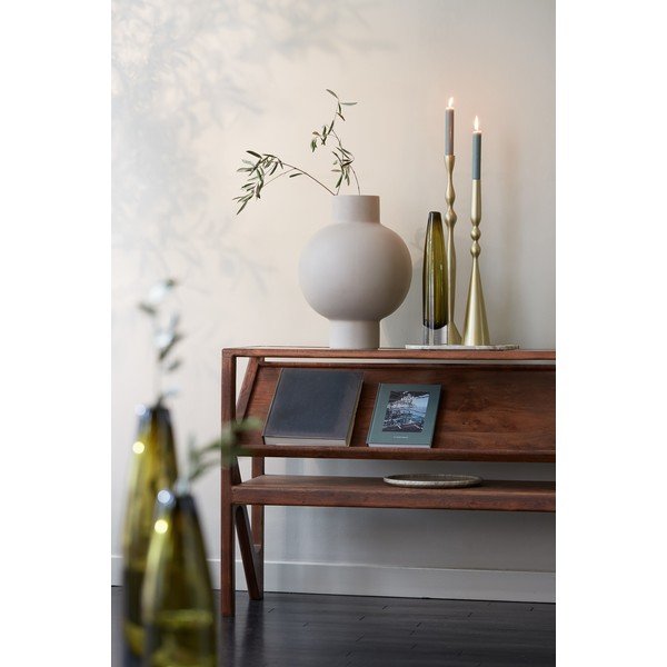 Dabīga toņa konsoles galds ar stikla galda virsmu 41x119 cm Yuki – Light & Living-image-1