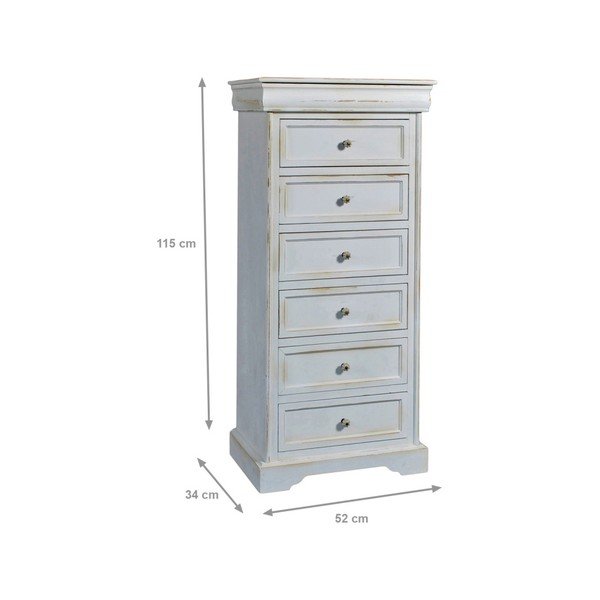 Kumode ar 6 atvilktnēm Bebs-image-1