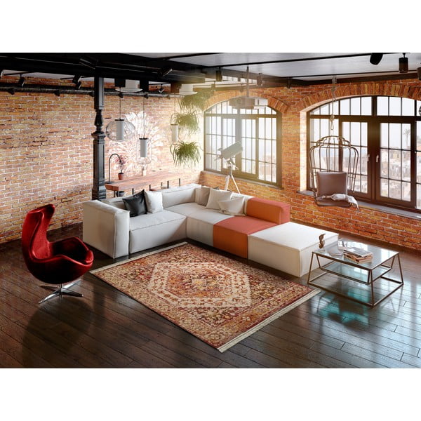 Oranžs paklājs Universal Caucas Multi, 200 x 290 cm-image-1