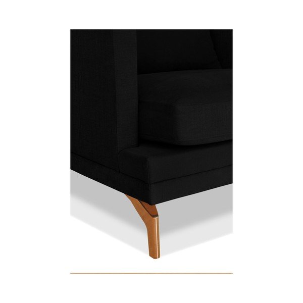 Melns krēsls Windsor & Co. Dīvāni Jupiter-image-2