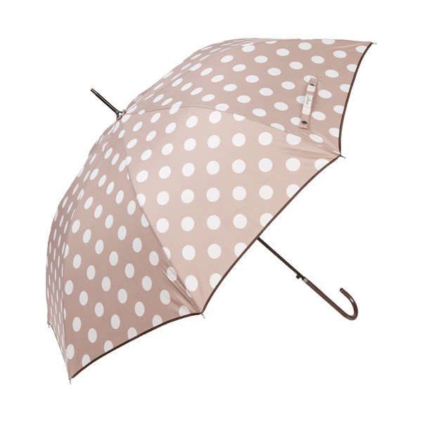 Lietussargs Ambiance Beige Dots, ⌀ 98 cm