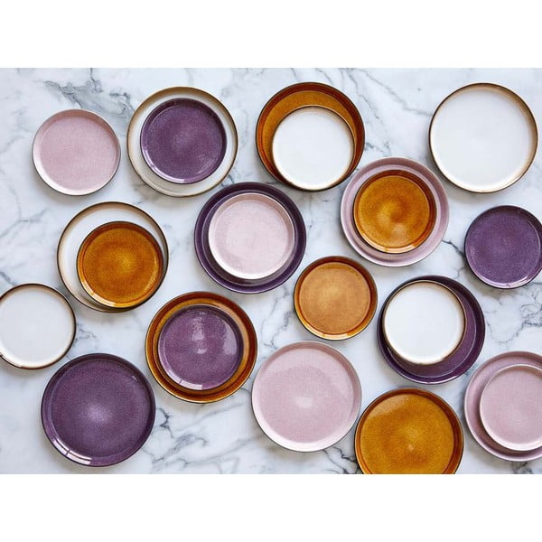 Melns/violets akmensmasas šķīvis ø 27 cm Gastro Black/Purple – Bitz-image-1