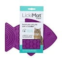 Laizīšanas spilventiņš kaķiem Felix Purple - LickiMat