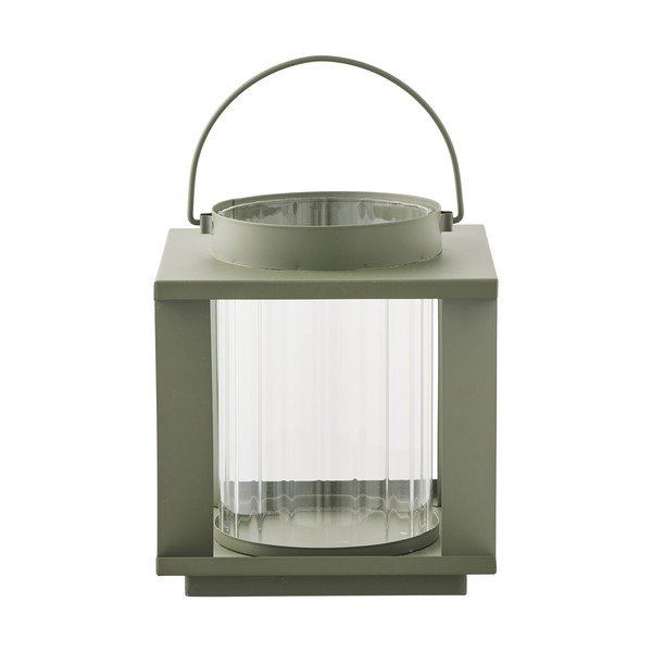 Metāla/stikla laterna (augstums 20,5 cm) Lohals – House Nordic-image-4