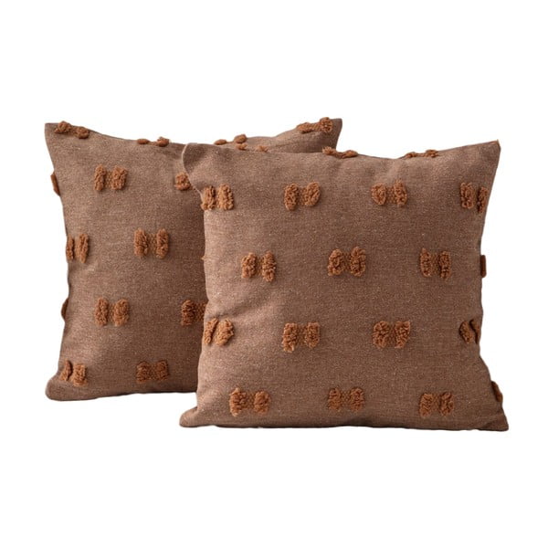 Spilvendrānas (2 gab.) 43x43 cm Tuffet – Mioli Decor