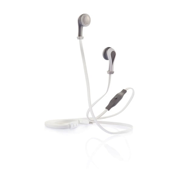 Austiņas XD Design Oova Mic Grey/White