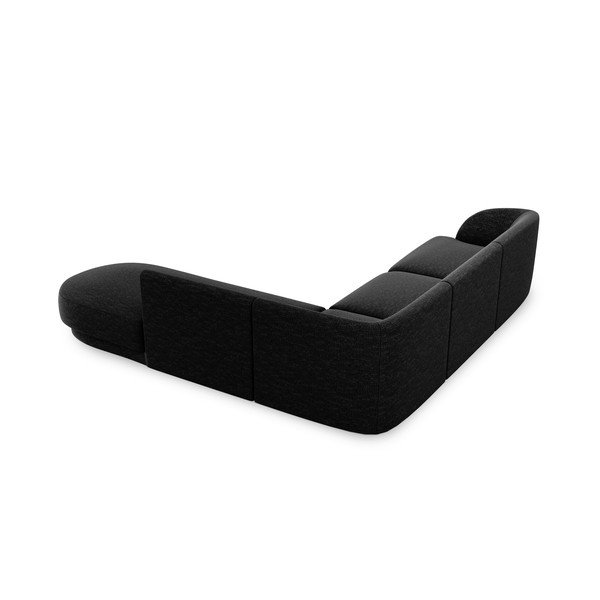 Antracīta pelēks stūra dīvāns Miley – Micadoni Home-image-4