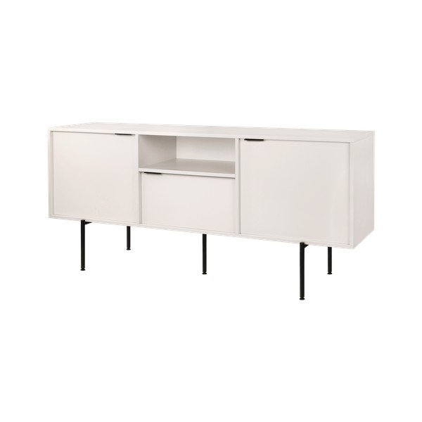 Pelēkbēšs TV galdiņš 180x79x50 cm Bau – noo.ma