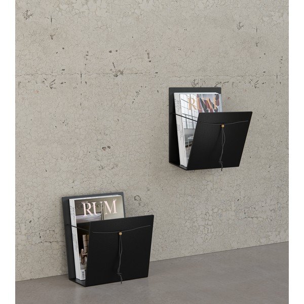 Metāla/ekoloģiskās ādas žurnālu statīvs Bull M – LIND DNA-image-1