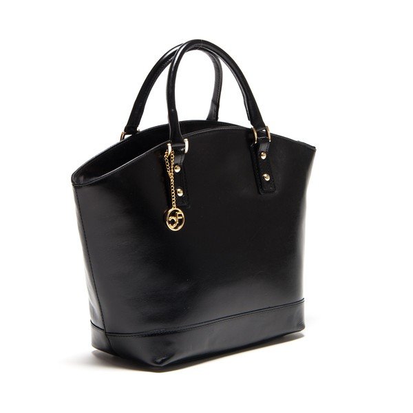 Ādas rokassoma Carla Ferreri 351 Nero-image-2