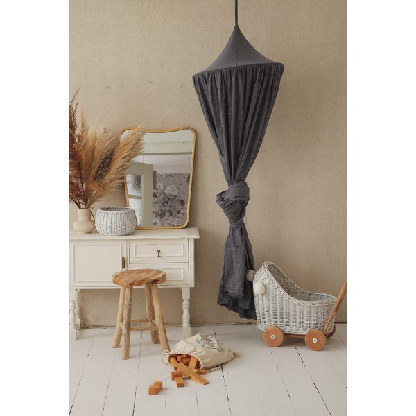 Pelēks baldahīns Anthracite and Gold – Moi Mili-image-2