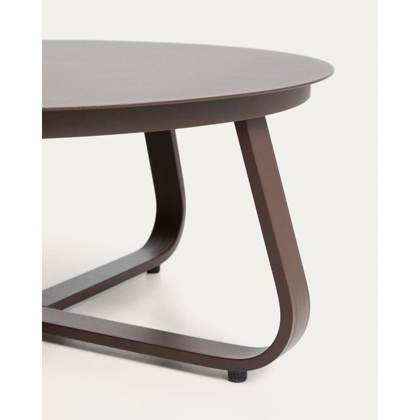 Metāla apaļš dārza kafijas galdiņš ø 80 cm Tamaris – Kave Home-image-2