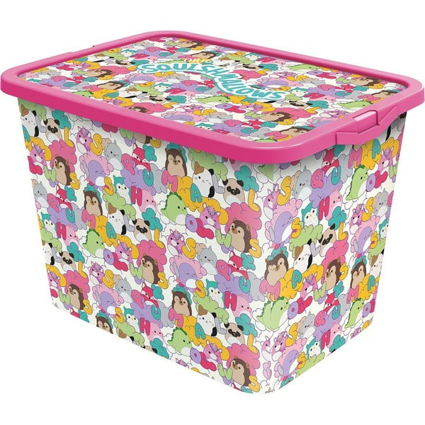 Plastmasas uzglabāšanas kaste bērniem 40x29x27 cm Stor – SQUISHMALLOWS