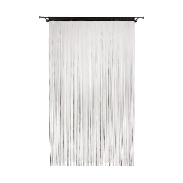 Melns aizkars durvīm 100x200 cm String – Mendola Fabrics
