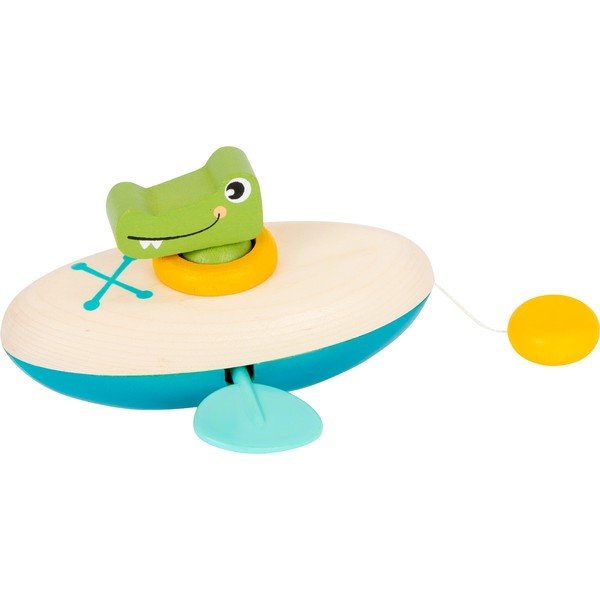 Bērnu koka ūdens rotaļlieta Legler Crocodile-image-2