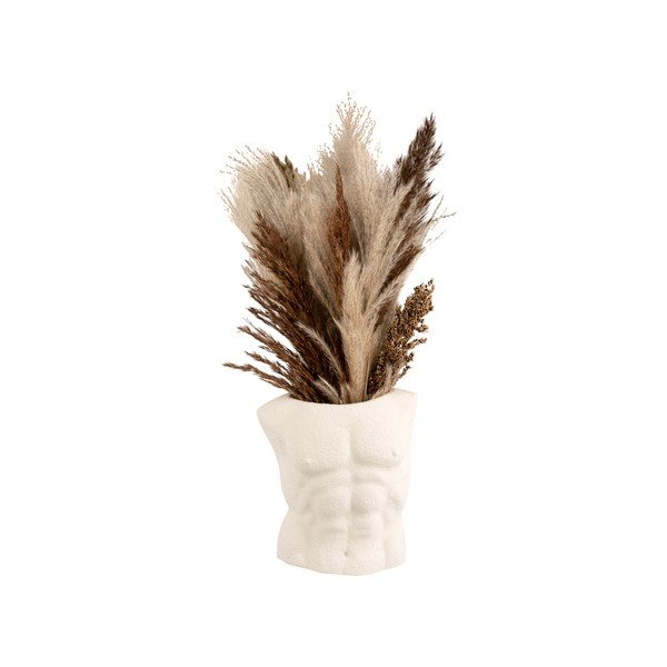 Balta vāze PT LIVING Male, augstums 20,5 cm-image-4