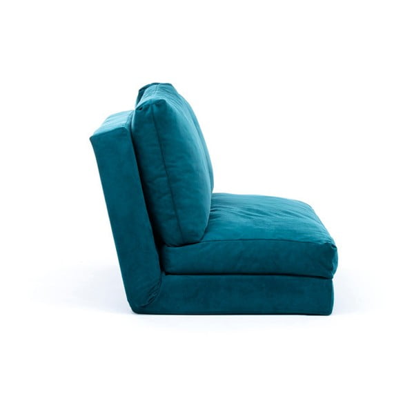 Zaļganzils izvelkamais dīvāns 120 cm Taida – Balcab Home-image-1