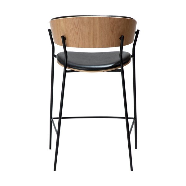 Melns bāra krēsls (sēdekļa augstums 63,5 cm) Crib – DAN-FORM Denmark-image-4