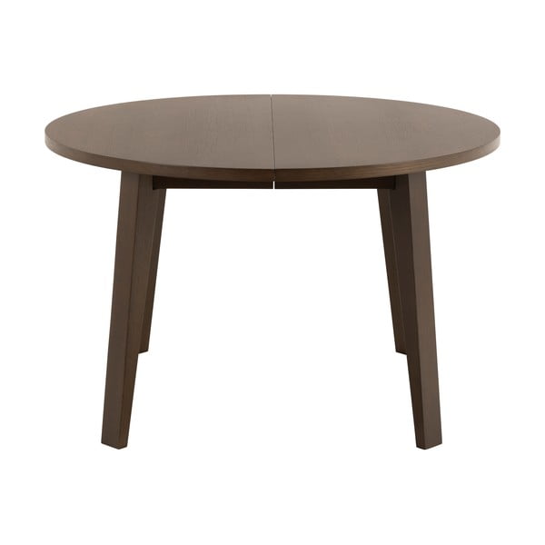 Apaļš izvelkams ēdamgalds ar papildu galda virsmu un ozolkoka imitāciju ø 120 cm A-Line – Actona-image-4