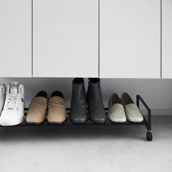 Melns metāla apavu statīvs 83,5x14,5x27,5 cm Tower – YAMAZAKI-image-3