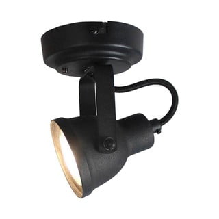 Melna sienas lampa LABEL51 Spot Max Uno