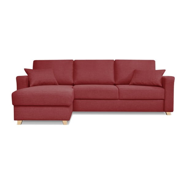Sarkana dīvānu gulta Kosmopolītisks dizains Nice