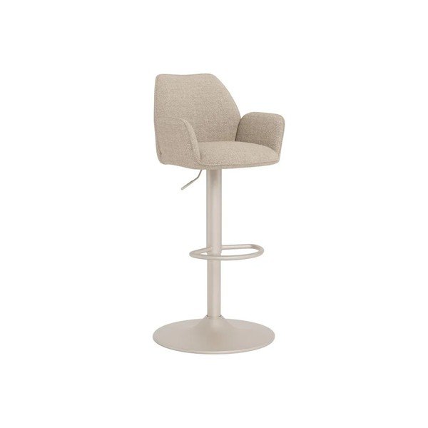Bēšs polsterēts bāra krēsls (sēdekļa augstums 64 cm) Glenda – Actona