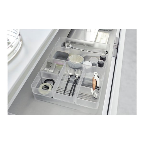 Plastmasas atvilktnes organizatori (2 gab.) Tower – YAMAZAKI-image-1