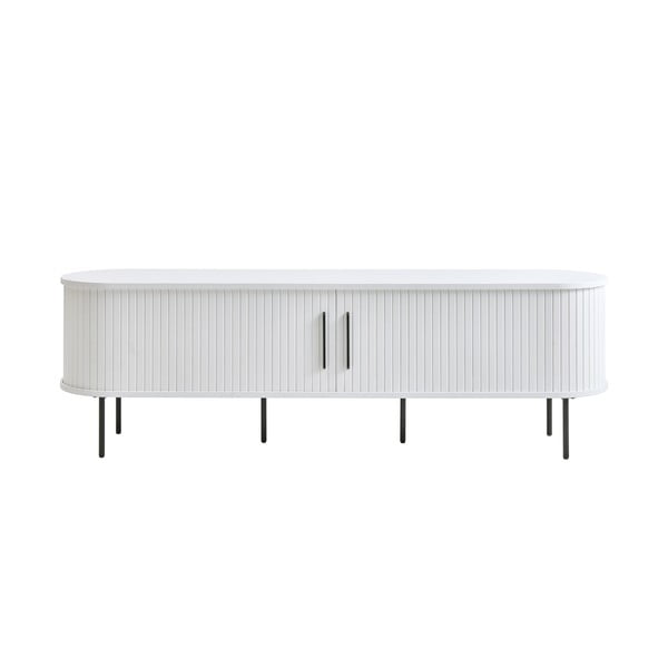 Balts TV galdiņš 180x56x45 cm Nola – Unique Furniture