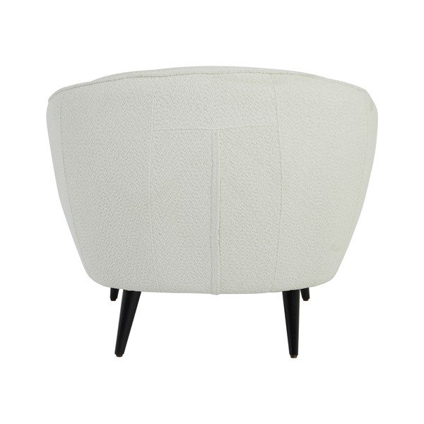 Balts atpūtas krēsls no buklē auduma Almond – Light & Living-image-4